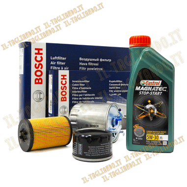 Kit Tagliando Ford Fiesta 6 VI 1.5 TDCI 55kw 1.6 TDCI 70kw