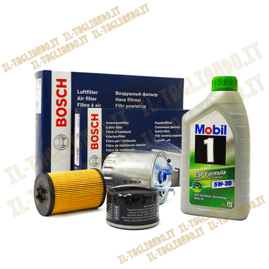 Kit Tagliando Mercedes classe a W168 170 cdi