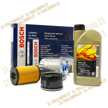 Kit Tagliando Opel Astra H 1.9 CDTI