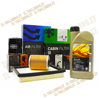 Kit tagliando Opel Zafira B 1.9 CDTI 74 88 110 kw.