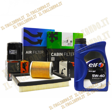 Kit Tagliando Renault Clio 3 1.5 dCi senza Fap